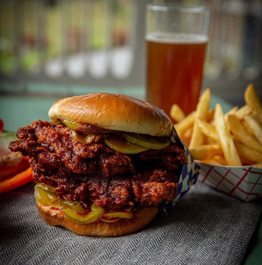 Bonafried fried chicken sandwich